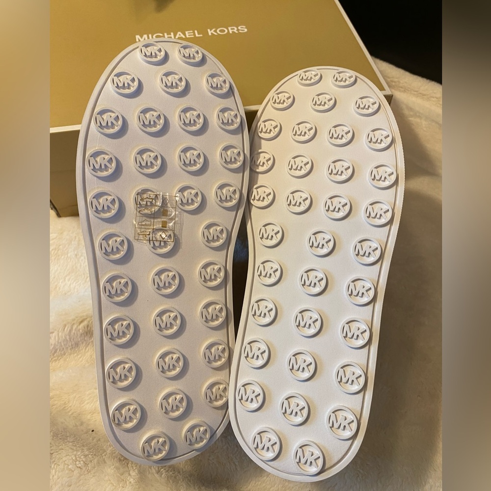 Michael Kors Romey Logo Jacquard Platform Sneakers 👟 - Picture 7 of 7